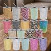 Sparkling Rhinestone Water Cup 500ml Stainless Steel Water Bottle Glitter Coffee Mug  Office