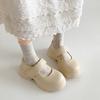 White British Versatile Jk with Skirt Platform Small Leather Shoes Women's 2025 New Summer Soft-soled Mary Jane Single Shoes