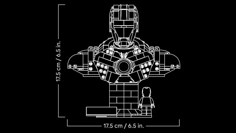 Lego Marvel Iron Man Bust Mk4 (76327)