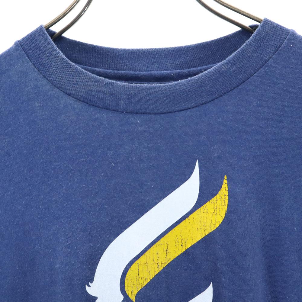 Hanes 70s Vintage orange tag made in USA double-sided printing Short sleeve T-shirt Men's Used