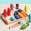 Wooden Egg Ball Cup Infant Early Education Intelligent Grasping Practice Babies