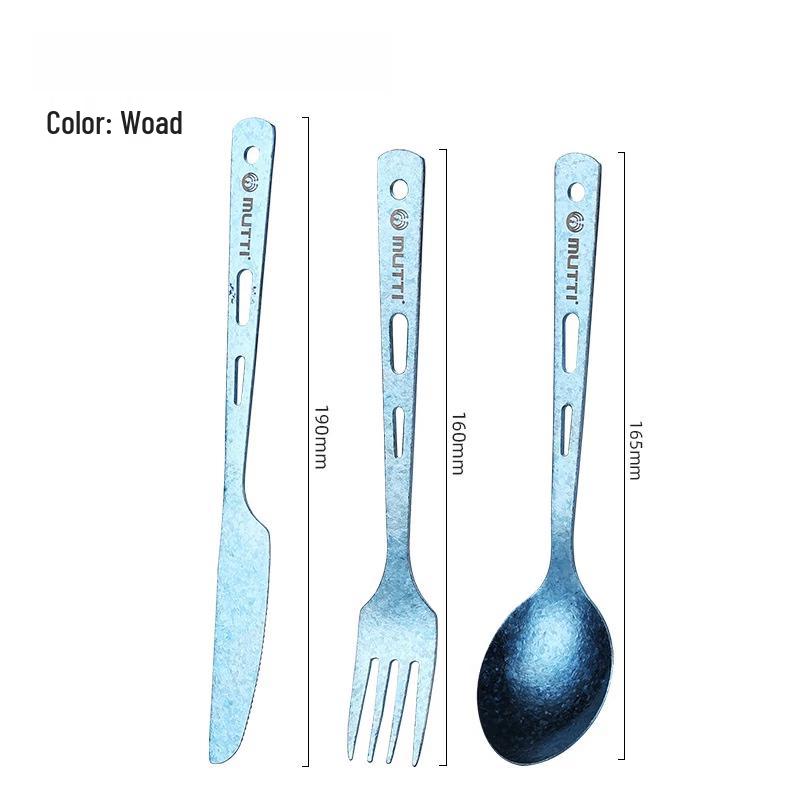 

Ru Han Nordic Titanium Cutlery Set