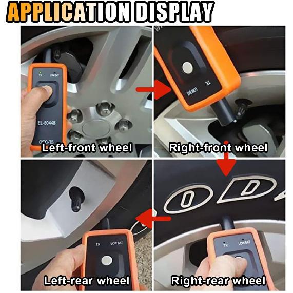 TPMS Relearn Tool, OEC-T5 EL-50448 Tire Pressure Monitor System Sensor Reset Tool, Programming Training Activation Tool For GM/Cadillac/Buick/Chevy