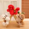 New Soft Horse Stuffed Animal Festive  Magnetic Horse Plush Toys Lunar New Year Gift Horse Year Throw Pillow Kids Gift