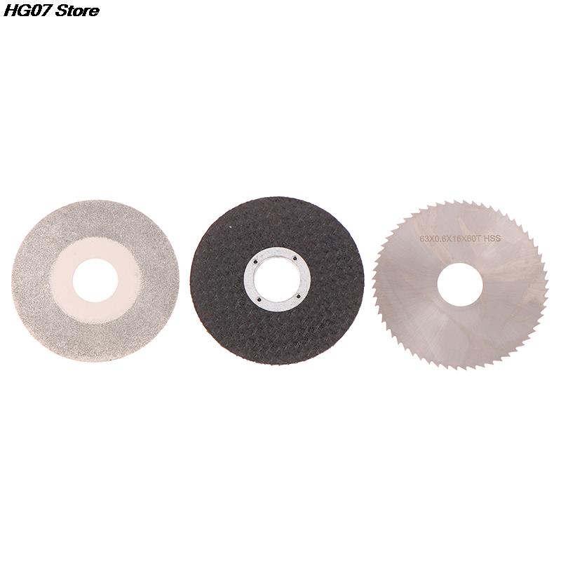 Circular Saw Blade Chainsaw Blade 2.5in 63mm Resin HSS Alloy Saw Blade 60mm Emery Saw Blade Cutting Disc Electric Saw Accessory