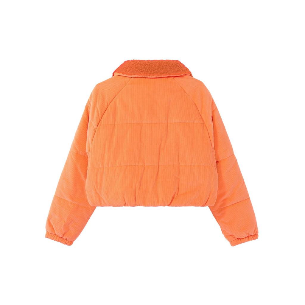 Nike Women's Therma-FIT Short Puffer Jacket Orange DQ6931-871