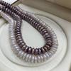 1String, Luxury Natural Freshwater Pearls, 13-14mm, Handmade Rice Pearl Beads for Jewelry Making DIY, Cheapest Items Available 36cm