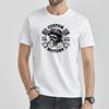 T-Shirt Mann Totenkopf Print Kurzarm Harajuku Sommer T-Shirts Lässig Rundhals Kurzes Oberteil Kleidung Hip Hop Trend Streetwear