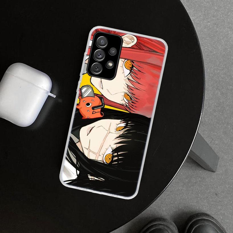 Chainsaw Mans Yoru War Devil Phone Case Cover for Samsung Galaxy A12 A22 A32 A52 A72 A02S A51 A50S A31 A20S A10S Note 20 Ultra 1