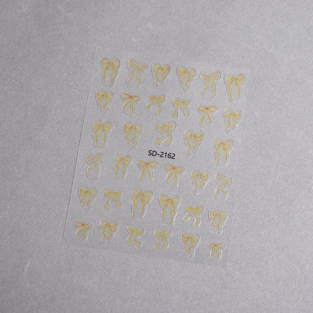 Weiße 3D Ballett Schuhe & Schleifen Nagelsticker - Dünne und Haltbare DIY Nagelaufkleber