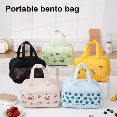 Cartoon Lunchtasche Isoliert Thermisch Bento Box Picknick Tragetasche Wasserdicht Auslaufsicher Kühltasche Kühlakku Tragbar Kinder Schultaschen für Mittagessen