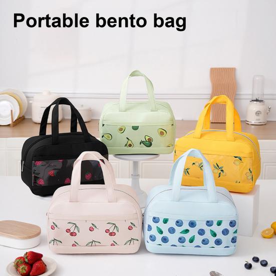 Cartoon Lunch Bag Insulated Thermal Bento Box Picnic Tote Waterproof Leak-proof Cooler Ice Pack Portable Kid School Lunch Bags