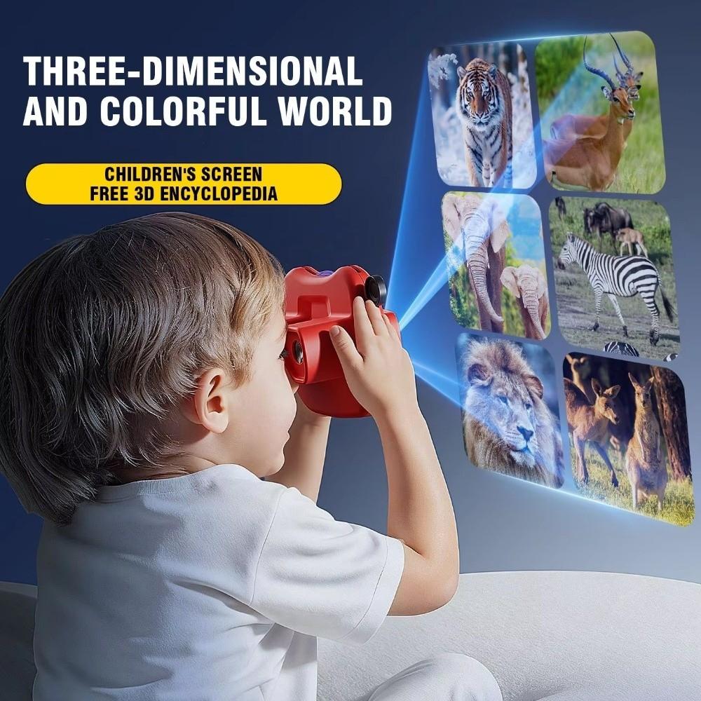 Portable 3D Viewer Toy 3D Stereoscopic Science Educational Toy Viewing Machine Children