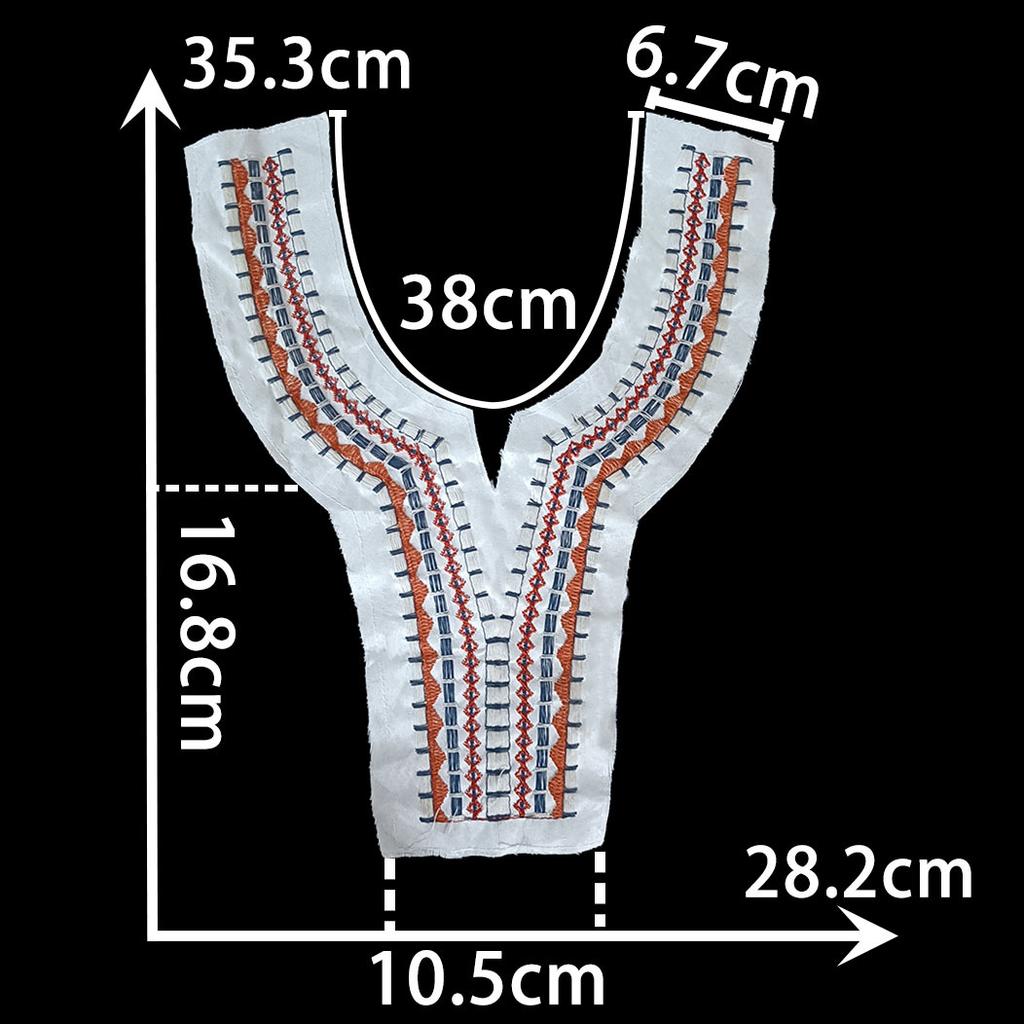 Sewing Diy Lace Ethnic Style Miao Embroidery Clothing Apparel Accessories Performance Costume Accessories Lace Embroidery Embroidery