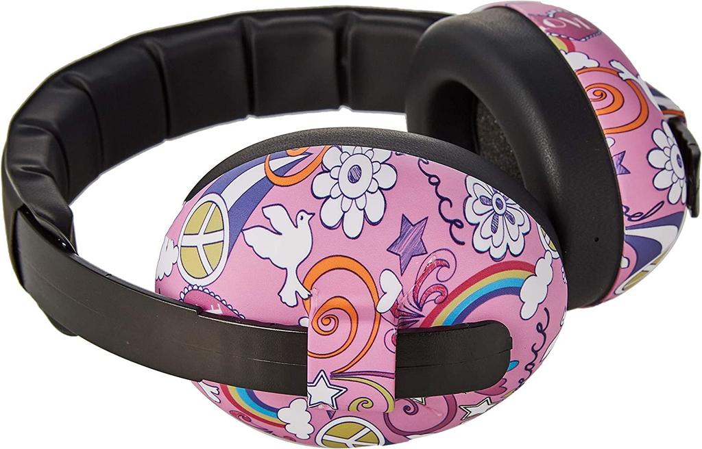 Banz Peace Doodle Soundproof Earmuffs for Babies and Kids
