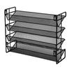 Seasoning Rack   4 Tier Vertical Countertop Seasoning Rack   for Kitchen Cabinet Pantry Cupboard