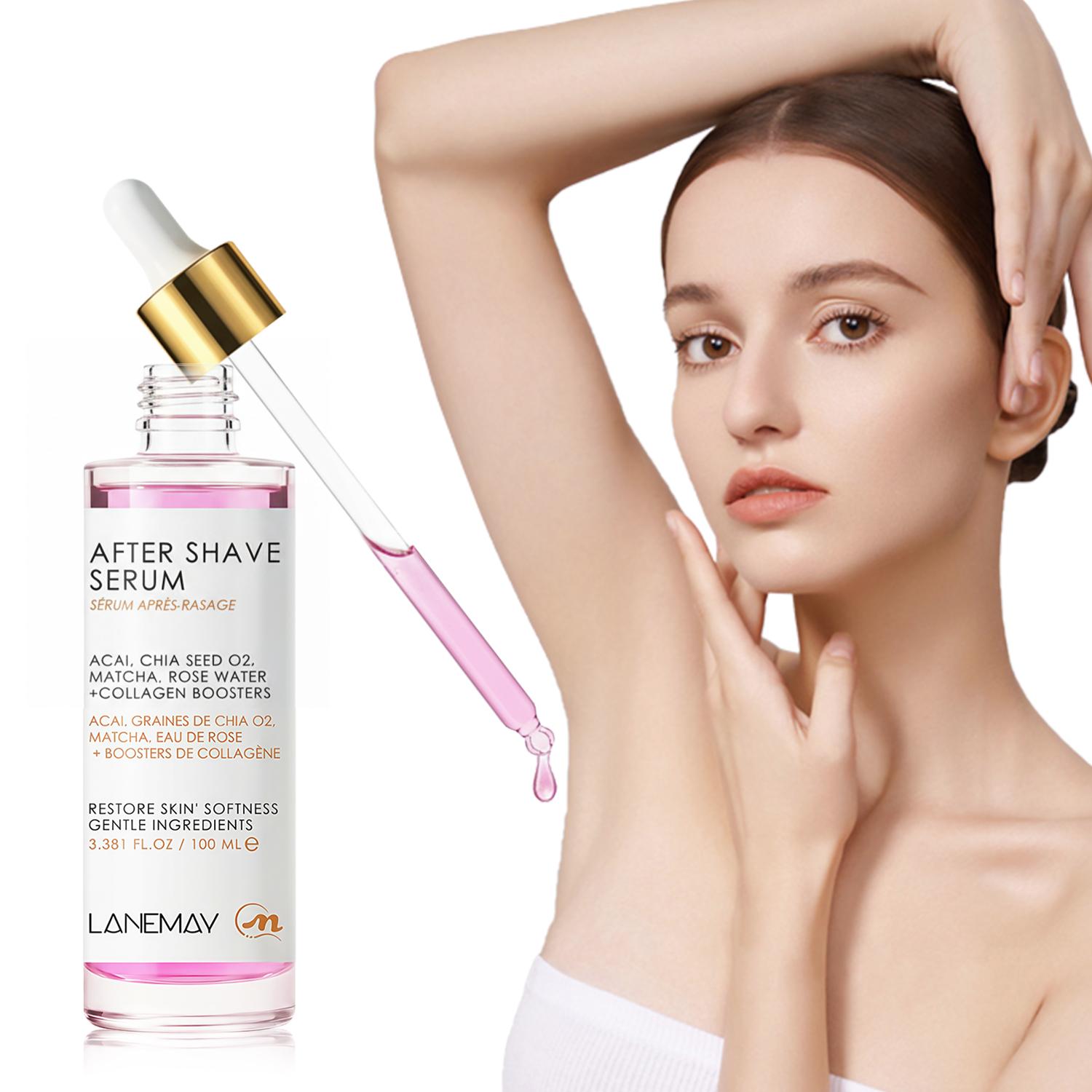 

AFTER SHAVE SERUM-Soothes Skin After Shaving-Gentlly Unclogs Pores To Prevent Ingrown Hairs-100ml