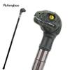 Green Resin Dinosaur Walking Cane Fashion Decorative Steel Stick Gentleman Elegant Cosplay Cane Knob Crosier 94cm