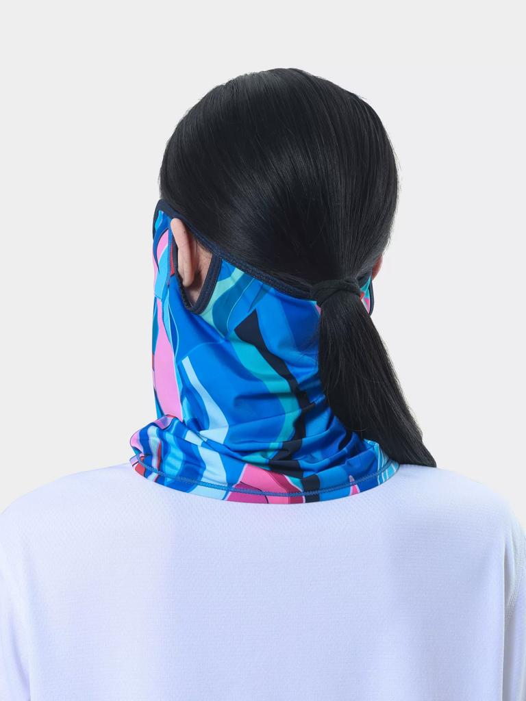 Summer Sun Protection Mask Cycling Headscarf UV Protection Ear Hanging Face Care Kini Running Mountaineering Face Towel Ice Silk Scarf