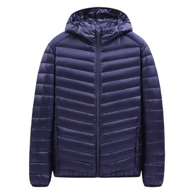 Autumn and Winter New Fashion Even The Cap of The Men's Light Down Jacket Can Be A Short Section of The Trend of Leisure and Wildcard