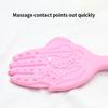New Body Massage Gua Sha Board PVC Meridian Pat Massage Health Stick Relax Palm Massager For Neck Buttocks Back Health Care Tool