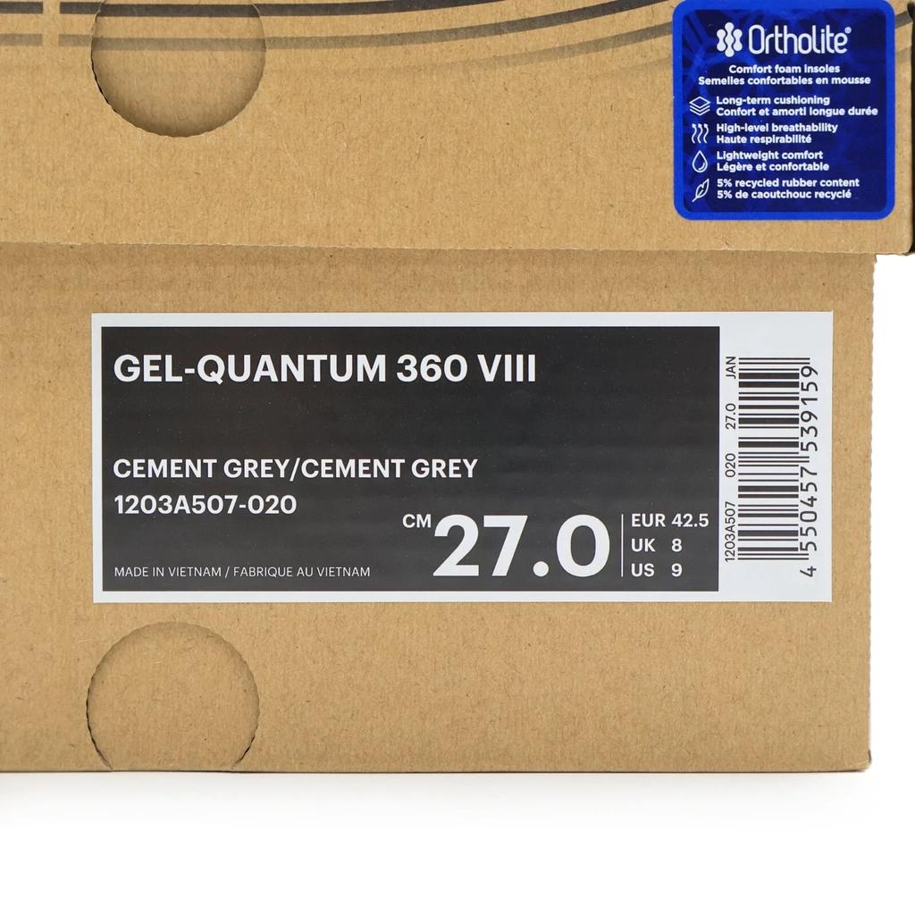1203A507-020 C.P. Company Asics Gel-Quantum 360 8 Cement Grey Black (Men's)