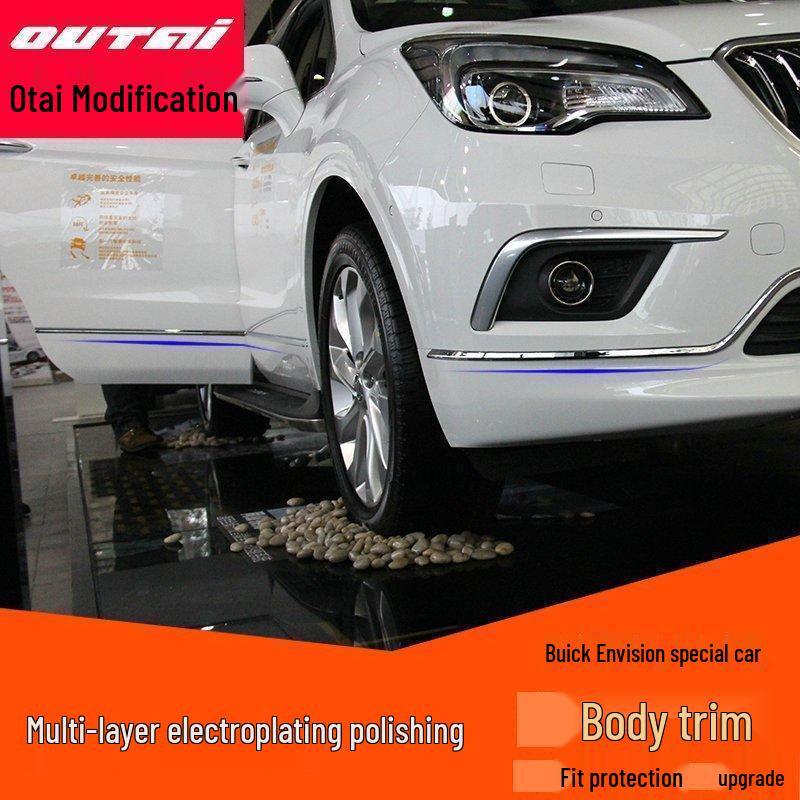 Buick Envision Front & Rear Bumper and Full Surround Trim Set