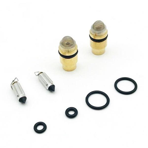 Motorcycle Carburetor Repair Kit - Metal, As shown, 1 Set, Compatible with Ling None
