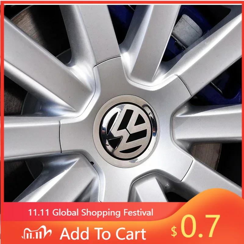 Nuovo Caldo 2025 Nuovo 4pz Logo Auto Coprimozzo Ruota Tappo Mozzo Emblema per Volkswagen VW 3B0601149 1J0601149B C546K164 3B601149 C10