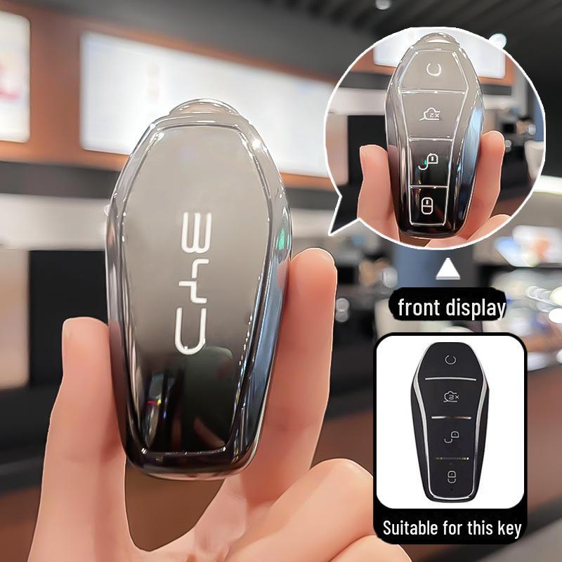 Compatible with BYD Key Covers: Song, Qin, L, Yuan PLUS, Dolphin, Han EV, Tang Pro, Seagull, Destroyer 05, Seal.