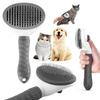 Self-Cleaning Comb for Dogs and Cats