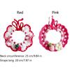 Sweet Flower Pet Scarf Bib Adjustable Cat Woven Bib Cute Pet Cat Necklaces  Photo Shoots