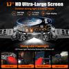 New TANK Ultra 1400mAh Battery Military Smart Watch 10ATM Waterproof Heart Rate Tactical LED Flashlight Men Sports Bracelet