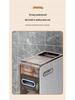 Luxury Bathroom Crevice Storage Rack Trolley - No Installation Required, Floor-Standing Cabinet.
