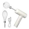 Rechargeable Stainless Steel Handheld Electric Egg Beater for Baking