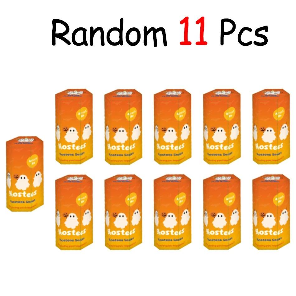 Ghostees Mystery Phone Buddy Cute Halloween Phones Decor Blind Box Collect Hippers Action Figure Mystery Toys Kid Surprise Gifts