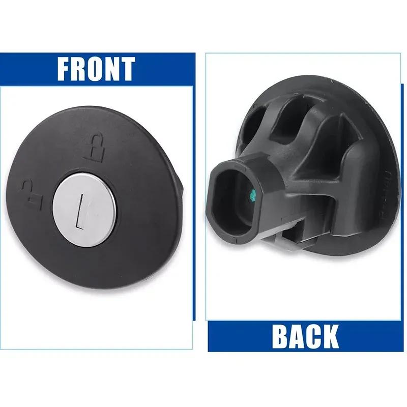 Fit For Ford Fiesta Focus F-150 Car Fuel Gas Tank Locking Cover Cap With Keys Auto Accessories Plastic Black #8U5Z-9C268-B