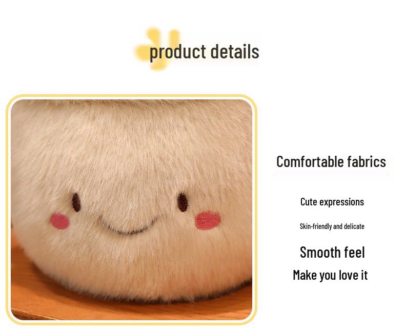 Creative Money Tree Plush Doll with Red Flower - Cute Ornament Gift for Women