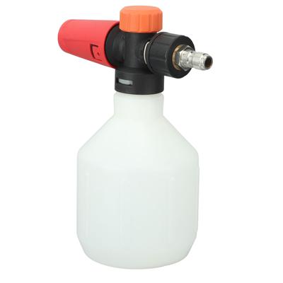 Car Foam Sprayer 500ml Portable High Pressure Foam Blaster with 1 4 Inch Quick Connector for Garden Car Washing Round