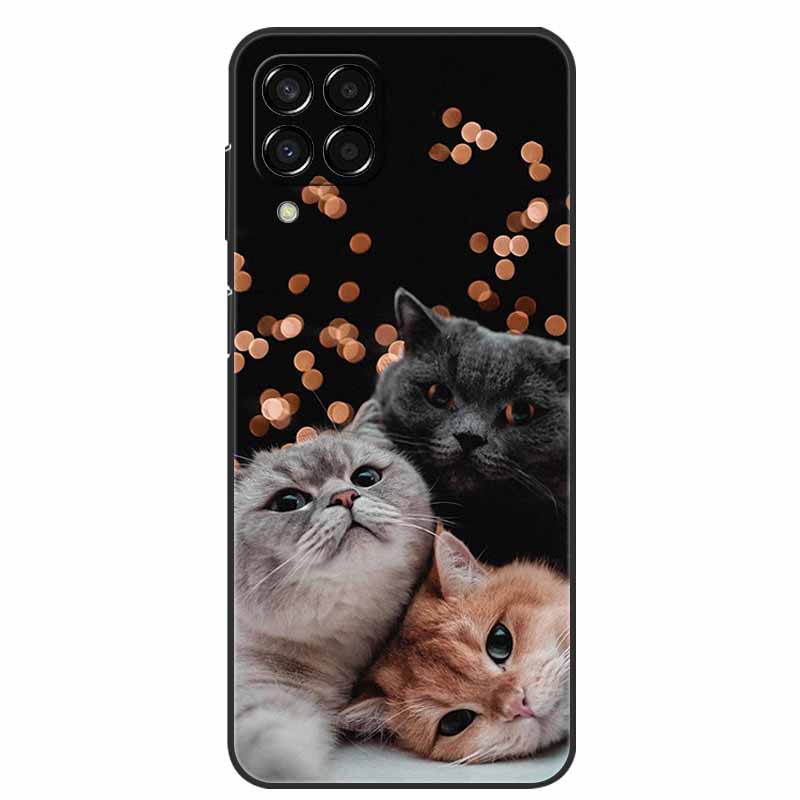 For Samsung Galaxy A12 Case Lovely TPU Soft Silicone Shockproof Cover for Galaxy A42 A22 A22s 5G Phone Cases A 12 Cute Funda Cat