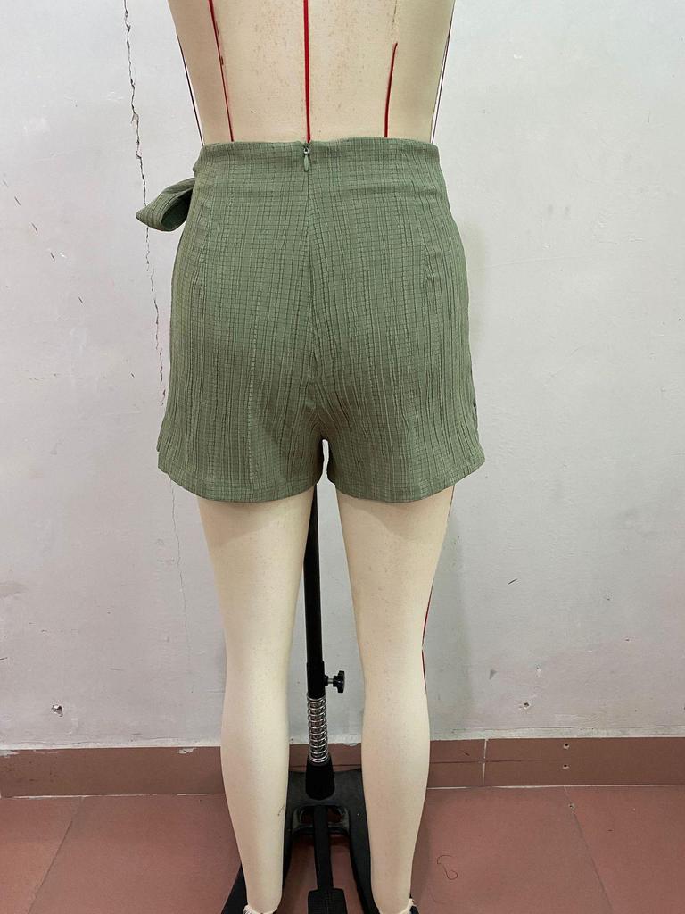 Top-Selling European & American Summer Casual Versatile Shorts - Simple, Solid Color Skirt Pants