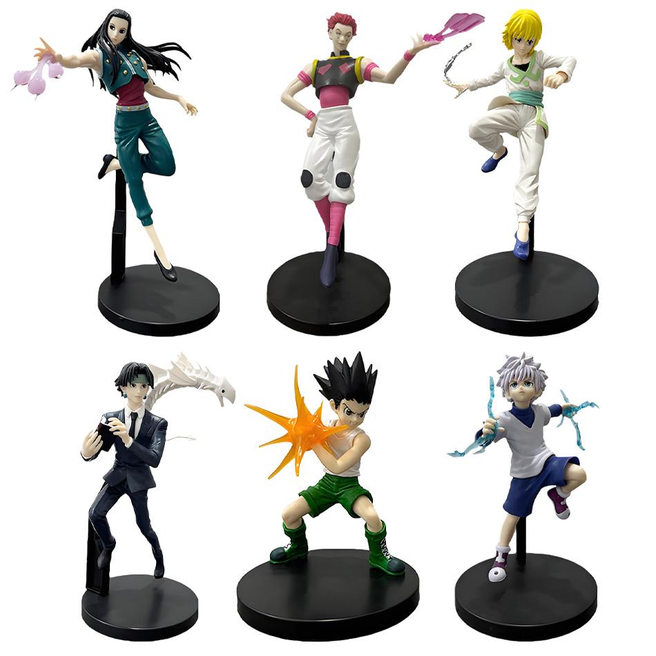 Figura de Anime Hunter×Hunter de 14 cm, Troupe Fantasma Hisoka, Figura de Acción, Tapón para Fideos, Decoración de Habitación, Tapón para Fideos, Modelo de PVC, Juguetes