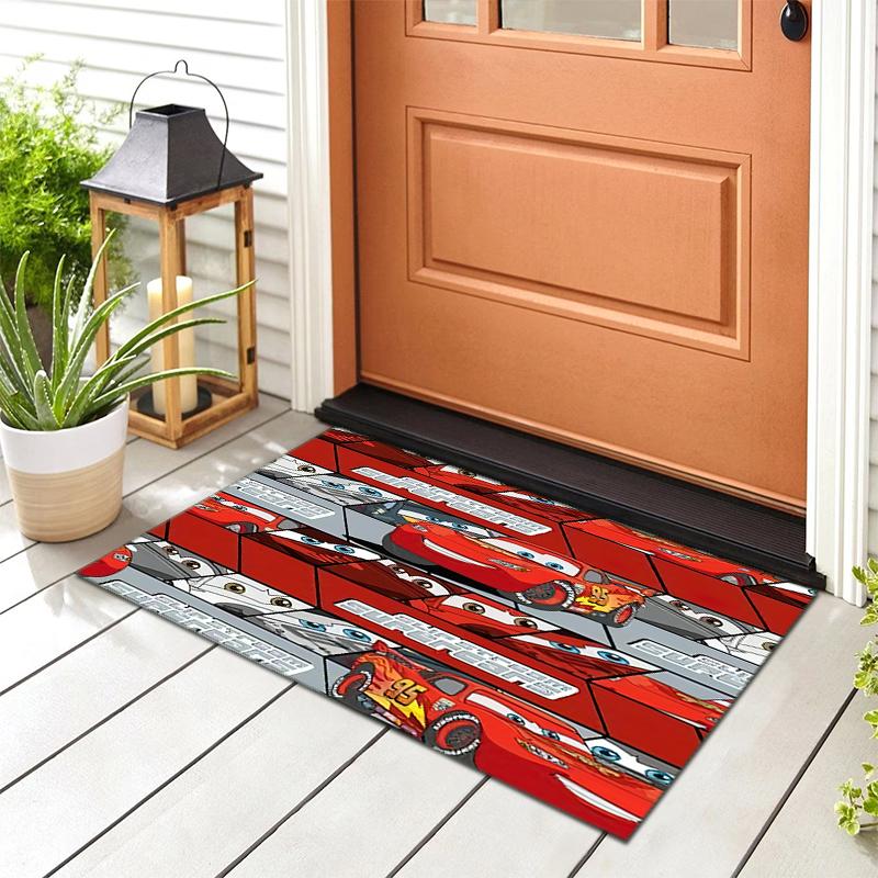 1PC Lightning McQueen Rug - Home Decoration Carpet For Living Room Bedroom Flooring Computer Chair Area Rug