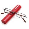 Portable Lightweight Slim Reading Glasses with Tube Case Anti Blue Light Readers Glasses for Men Women Mini Compact Eyeglasses