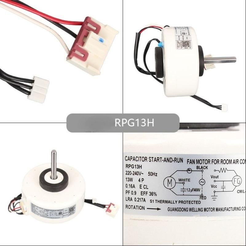 

New RPG13H YKFG-13-4-38L-4 Indoor Unit AC Fan Motor For Midea Air Conditioner Conditioning Spare Parts