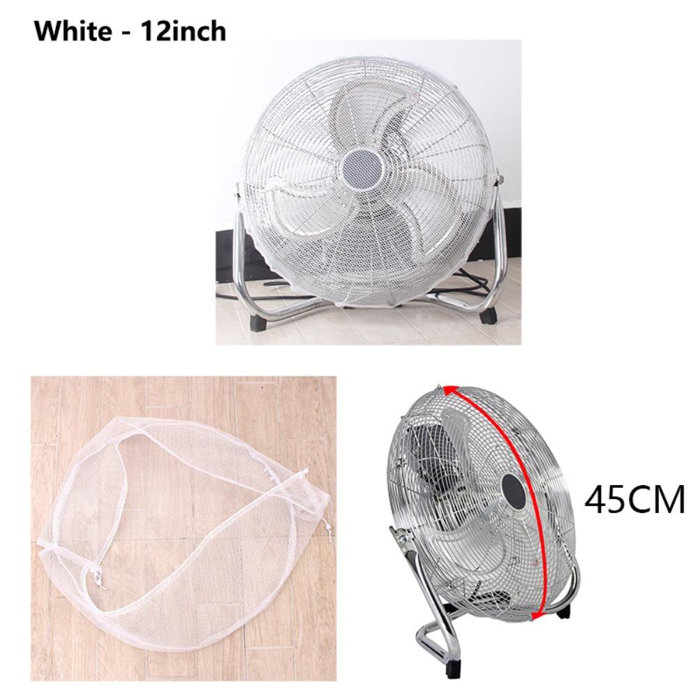 Atmungsaktive Netz-Bodenventilator-Schutzhülle Waschbare Ventilatorabdeckung Haustiersicherer Ventilatorschutz Zuhause
