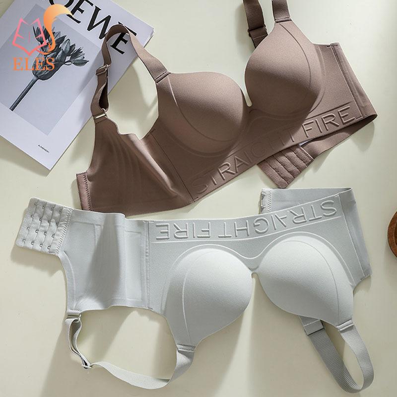 Womens Seamless Wireless Comfort Bra with Soft Support No Underwire Push Up Bra