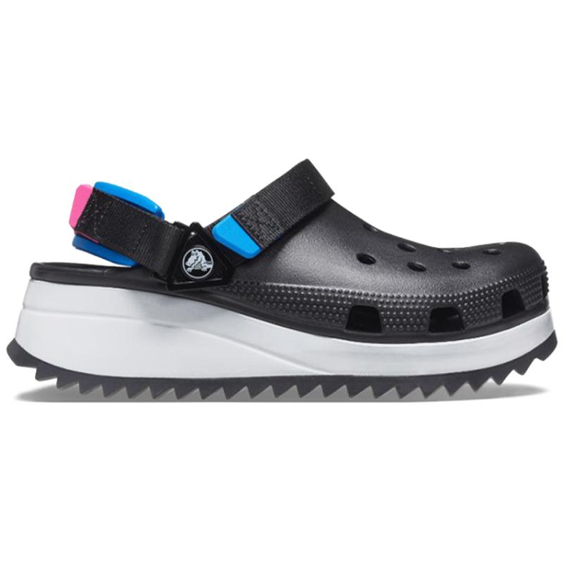 Crocs Classic Hiker Clog Sports Black Blue Red Sandals 'Black Blue Red'