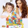 Electric DIY Educational Building Block, Mechanical Gear Linkage, Children's Educational Puzzle, Building Block Toy