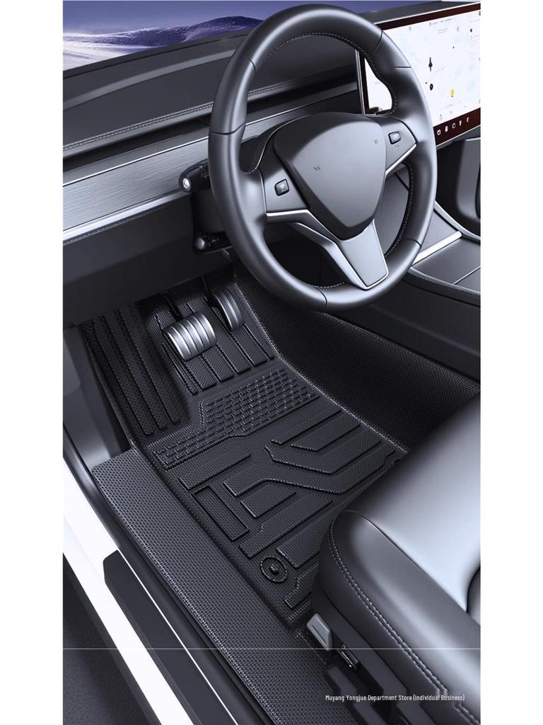 2025 BYD Seal 05DMi Full-Coverage TPE Car Floor Mats, 5-Piece Set.